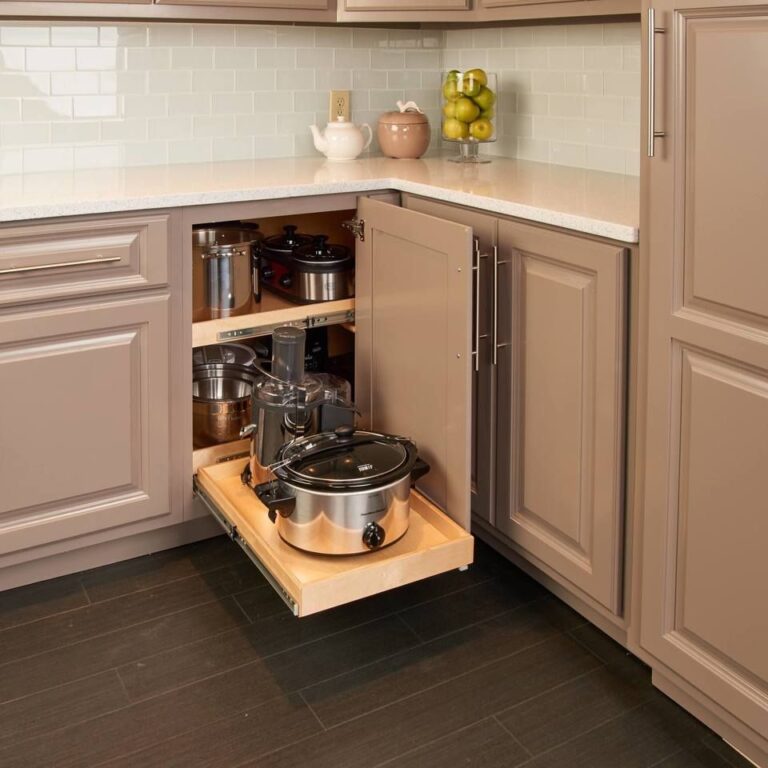 9 Ideas To Make The Most Out Of Your Corner Kitchen Cabinet Storage