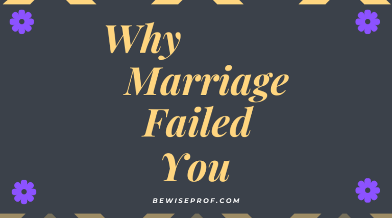 11 Reasons Why Modern Marriage is Failing